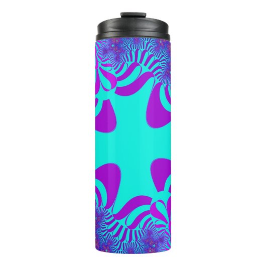 Kustblauw kruis thermosbeker (Voorkant)