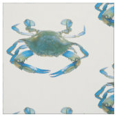 Kustblauwe krab stof (Swatch)