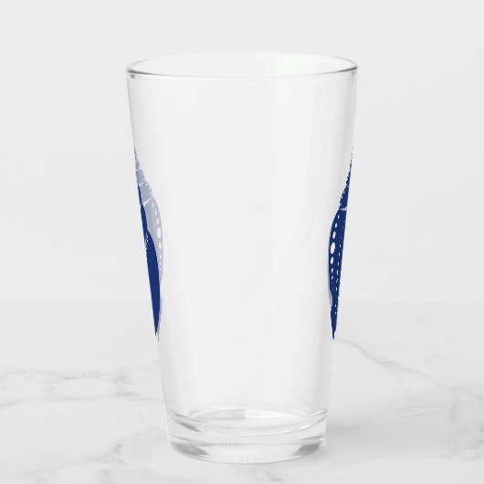 Kustblauwe spiraalzegel glas (Rechts)