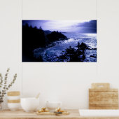 Kustblauwvis Poster (Keuken)