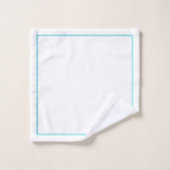 Kustboerenkool Stijlblauw pompoen Bad Handdoek (Wasdoekje)