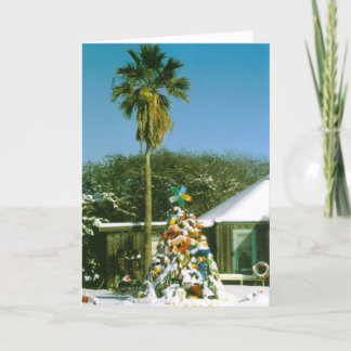 Kustboomkaart Feestdagen Kaart