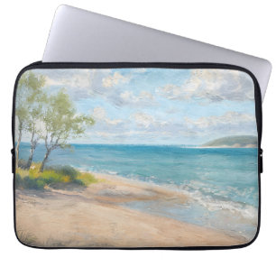 Kustbries Fijne Kunst Strandprint Laptop Sleeve