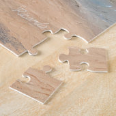 Kustbries Fijne Kunst Strandprint Legpuzzel (Zijkant)