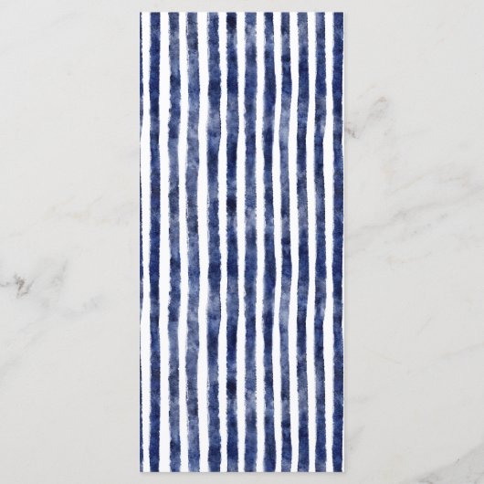 Kustbruiloft ankermenu menu (Achterkant)