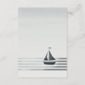 Kustbruiloft details kaart (Achterkant)