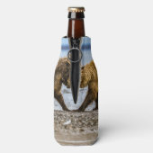 Kustbruine beren flesjeskoeler (Fles Achterkant)