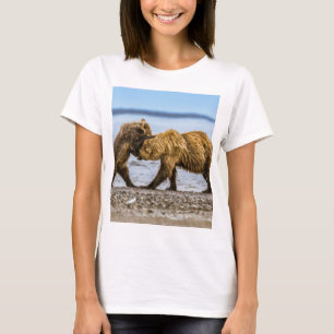 Kustbruine beren t-shirt