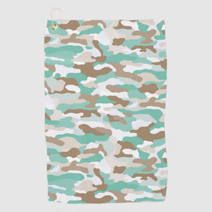 kustcamouflage golfhanddoek