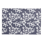 Kustchic Hamptons Blauw en Wit Koraalrif Kussensloop (Achterkant)