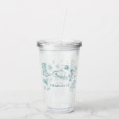 Kustcowgirl Bachelorette Acryl Drinkbeker (Achterkant)