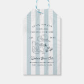 Kustcowgirl Bachelorette Favor Cadeaulabel (Voorkant)