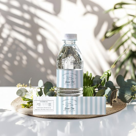 Kustcowgirl Bachelorette Waterfles Etiket