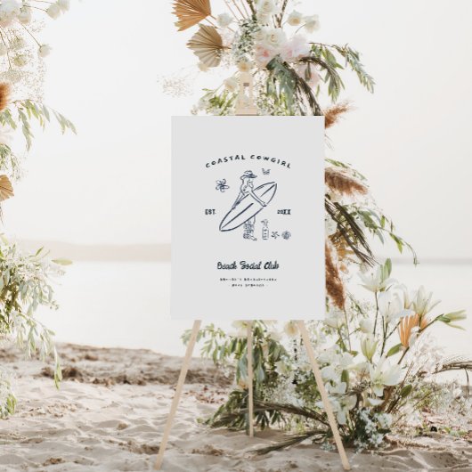 Kustcowgirl Bachelorette Welkom Poster