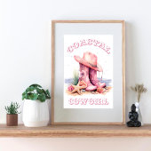 Kustcowgirl Wallart Canvas