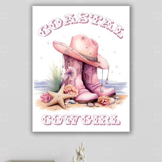 Kustcowgirl Wallart Canvas