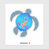 Kustdoorschildpad Sticker (Vel)
