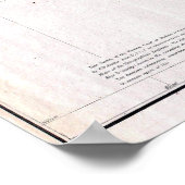  kusten van Florida Survey Map Poster (Hoek)