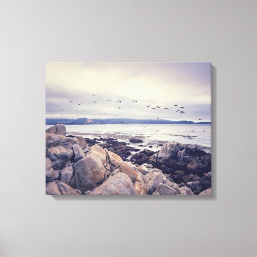 kusterochtend canvas afdruk (Voorkant)