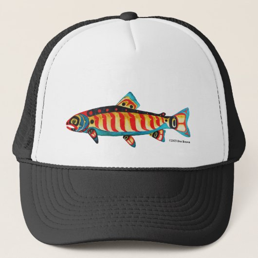 kustforel; trucker pet (Voorkant)