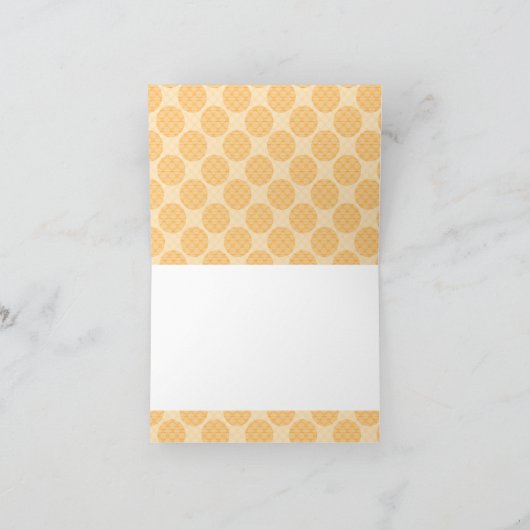 KUSTGEBEURT GIRAFFE DANK U BEDANKKAART (Binnen)