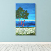 Kustgebied Bretagne Canvas Afdruk (Insitu (Houten vloer))