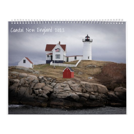 Kustgebied New England 2022 Kalender (Hoes)