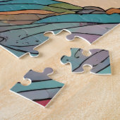 Kustgelukzaligheid Legpuzzel (Zijkant)