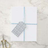 Kustgeschenk label cadeaulabel (Met Touw)