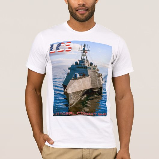 KUSTGEVECHTSSCHIP – LCS T-SHIRT (Voorkant)