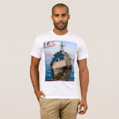 KUSTGEVECHTSSCHIP – LCS T-SHIRT (Voorkant volledig)