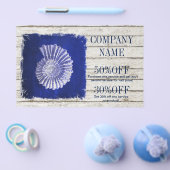 kustgevlekte nautische blauwe seizoenshellen van h flyer (Enkel)