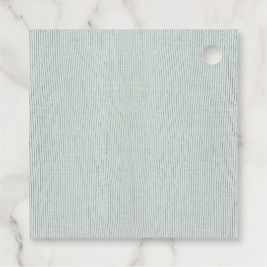 Kustgolf Zee Zandband Nautical Weddenschap Bedankjes Labels (Achterkant)