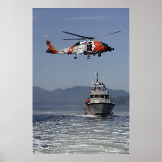 Kusthelikopter MH-60 Jayhawk Poster (Voorkant)
