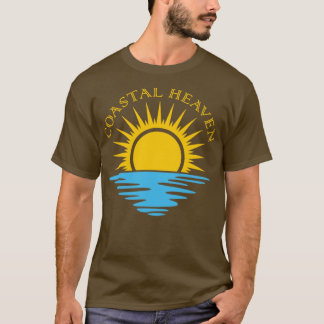 Kusthemel Sunrise Beach Ocean Surf Paradise T-shirt