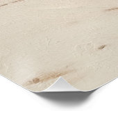 Kustjongen strand landschap perfect poster (Hoek)