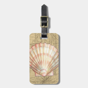 Kustkaartcollage Bagagelabel