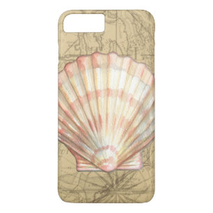 Kustkaartcollage iPhone 8 Plus / 7 Plus Hoesje