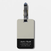 Kustkaleidoscoop I Bagagelabel (Achterkant verticaal)