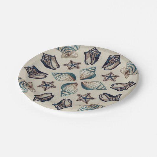 Kustkaleidoscoop I Papieren Bordje (Gekanteld)