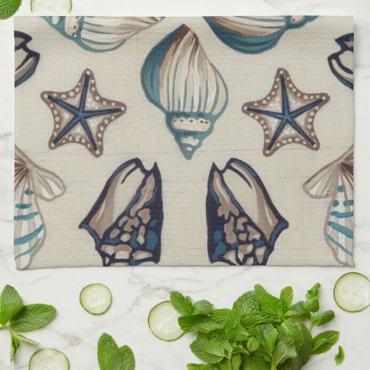 Kustkaleidoscoop I Theedoek (Gevouwen)