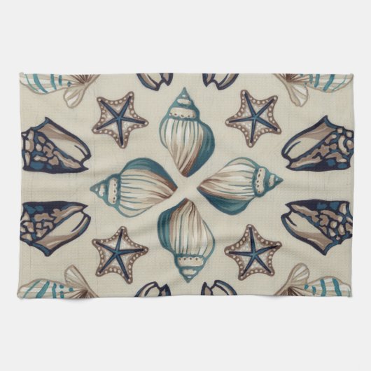 Kustkaleidoscoop I Theedoek (Horizontaal)