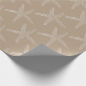 Kustkerst White Starfish Wrapping Supply Cadeaupapier (Hoek)