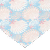 Kustkerstblauw Tafelkleed (Gekanteld)