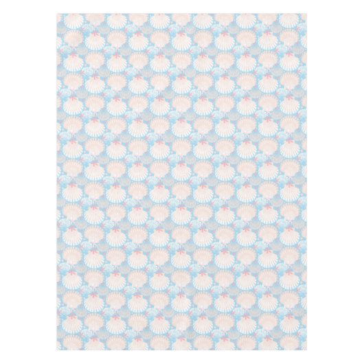 Kustkerstblauw Tafelkleed (Voorkant)