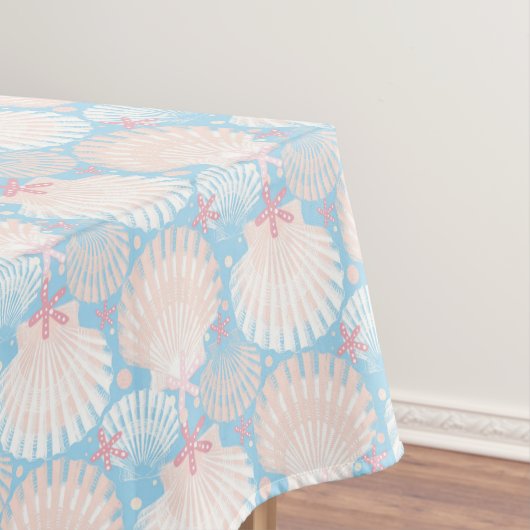 Kustkerstblauw Tafelkleed (Voorbeeld)