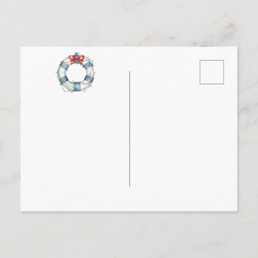 Kustkerstintocht aankondiging (Achterkant)