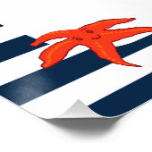 Kustkinderen verjaardagsfeestje perfect poster (Hoek)