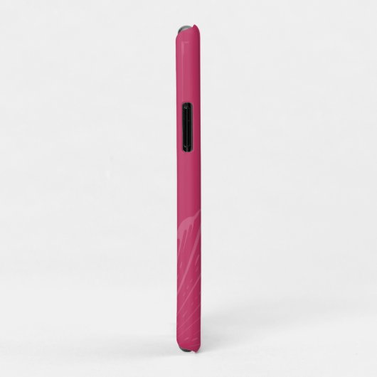Kustkleindochter nautische roze zeeschelp Case-Mate iPhone case (Achterkant/rechts)
