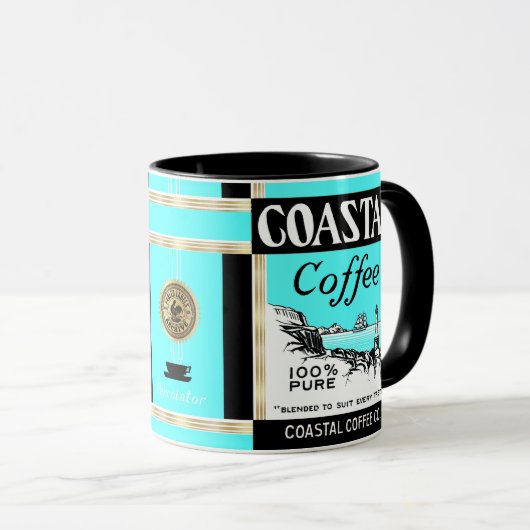 Kustkoffie Mok (Voorkant rechts)